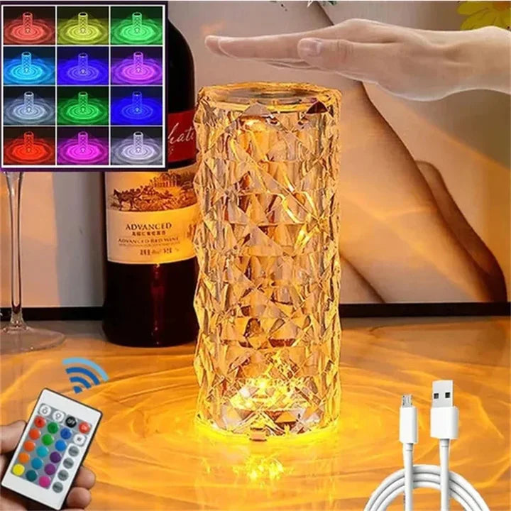 LAMPARA CRYSTAL LED RECARGABLE ⭐⭐⭐⭐⭐