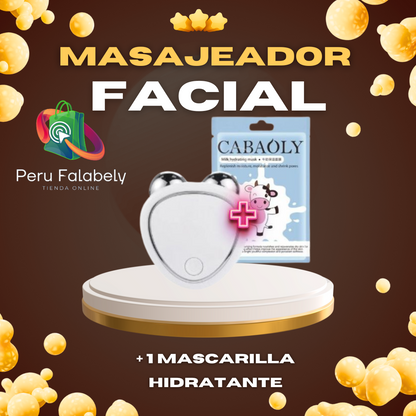 MASAJEADOR ROSTRO CUELLO GUA SHA ANTI ARRUGAS CUIDADO FACIAL PORTÁTIL GENIEKA⭐⭐⭐⭐