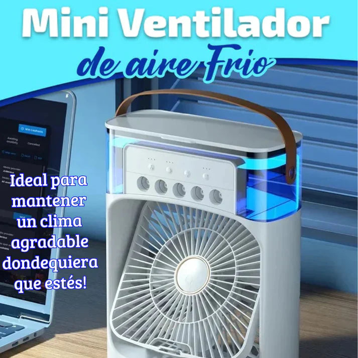 VENTILADOR HUMIFICADOR 3 EN 1  EN ⭐⭐⭐⭐FIADOR DE AIRE ⭐