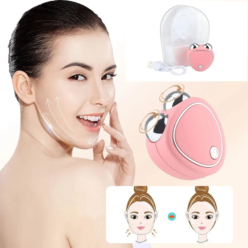 MASAJEADOR ROSTRO CUELLO GUA SHA ANTI ARRUGAS CUIDADO FACIAL PORTÁTIL GENIEKA⭐⭐⭐⭐